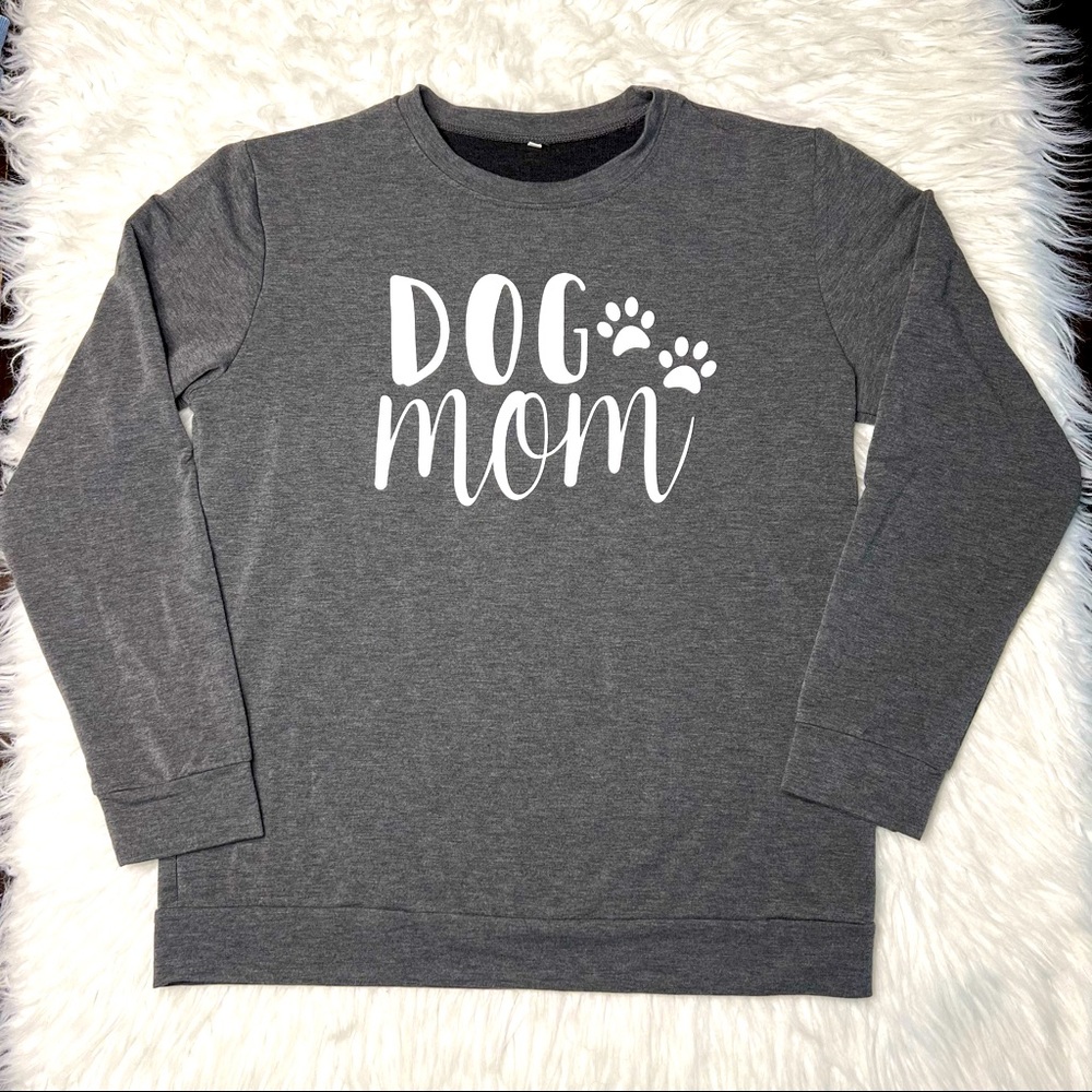 Dog Mom High Quality Sweatshirt size L large